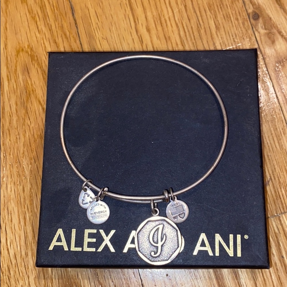 Alex and Ani Initial “I” Bangle
